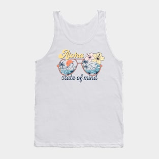 Aloha state of mind summer Tank Top